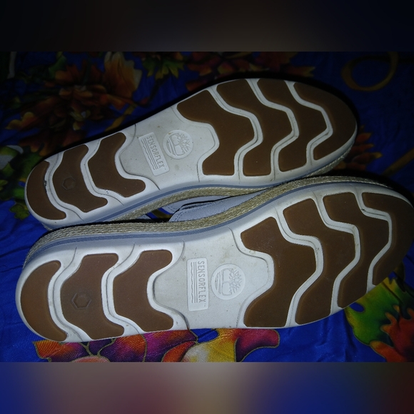 Timberland Espadrille Slate Leather Slingback Sandals Size 9. - Picture 6 of 7